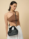 Lumi Hobo Handbag - Black