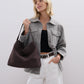 Calla Woven Bag - Brown