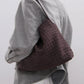 Calla Woven Bag - Brown
