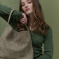 Calla Woven Bag - Olive Green
