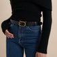 Max Belt - Black/Gold Geometric