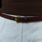 Mara Skinny Belt - Brown