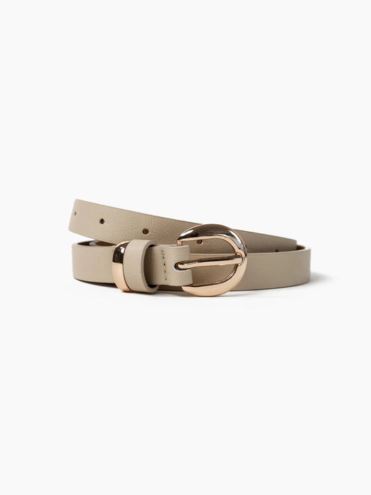 Paloma Thin Belt - Stone