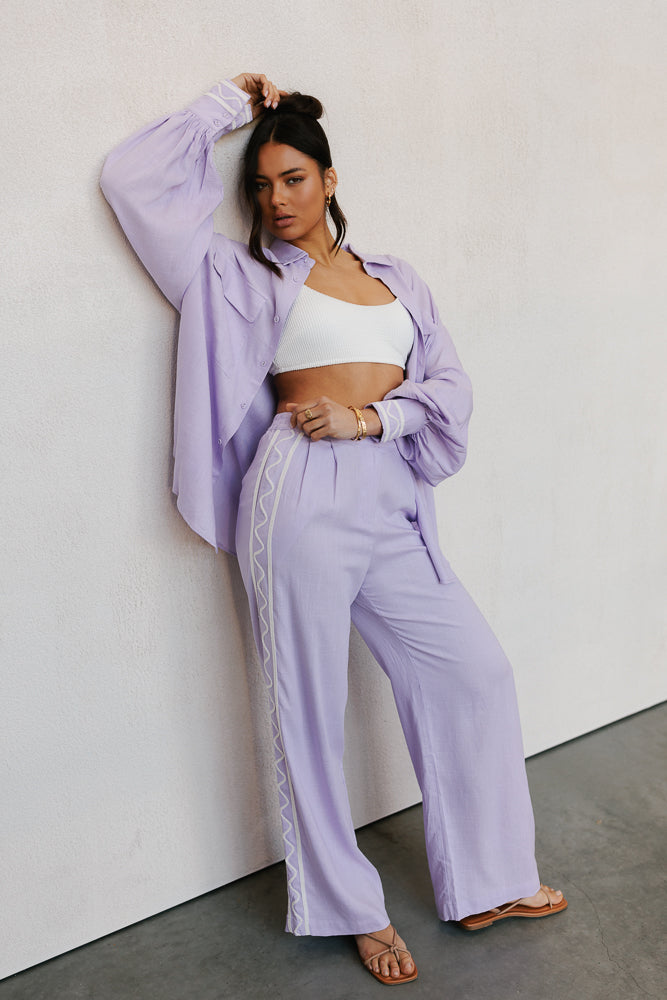 Amazon Pants Lilac
