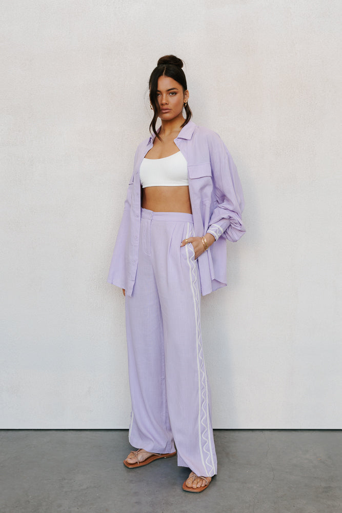 Amazon Pants Lilac