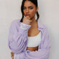 Sparrow Shirt - Lilac/White