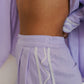 Sparrow Shirt - Lilac/White