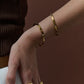 Cello Bangle - Gold