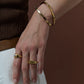 Cello Bangle - Gold