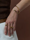 Cello Bangle - Gold