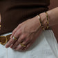 Cello Bangle - Gold