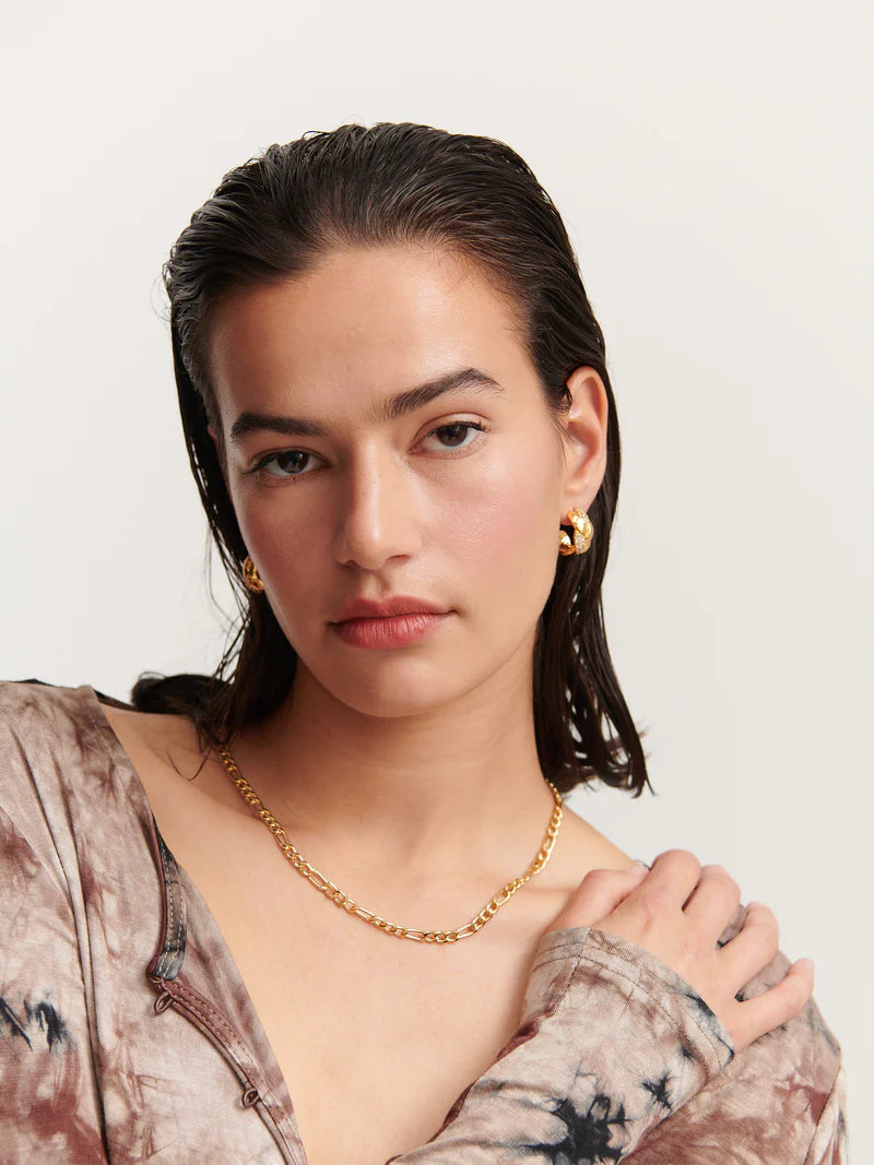 Figaro Chain Necklace Gold