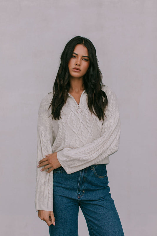 Quilber Jumper - Beige