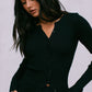 Brianna Knit Top - Black