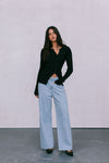 Brianna Knit Top - Black
