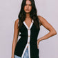Quina Top - Black/White