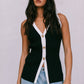 Quina Top - Black/White