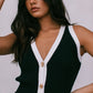 Quina Top - Black/White