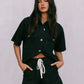Brittanie Denim Set - Washed Black