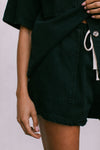 Brittanie Denim Set - Washed Black