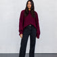 Falla Knit Jumper - Burgundy