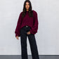 Falla Knit Jumper - Burgundy