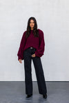 Falla Knit Jumper - Burgundy