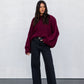 Falla Knit Jumper - Burgundy