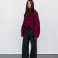 Falla Knit Jumper - Burgundy