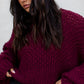 Falla Knit Jumper - Burgundy