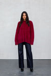 COMING SOON - Indie Knit Jumper - Burgundy