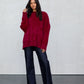 COMING SOON - Indie Knit Jumper - Burgundy