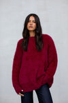 COMING SOON - Indie Knit Jumper - Burgundy