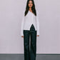 Brianna Knit Top - White