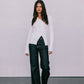 Brianna Knit Top - White