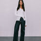 Brianna Knit Top - White