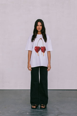 Come Get Me Honey Tee - White