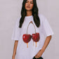 Come Get Me Honey Tee - White