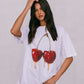 Come Get Me Honey Tee - White