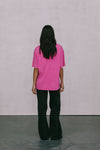 Soleil Sun Tee - Pink Acid Wash