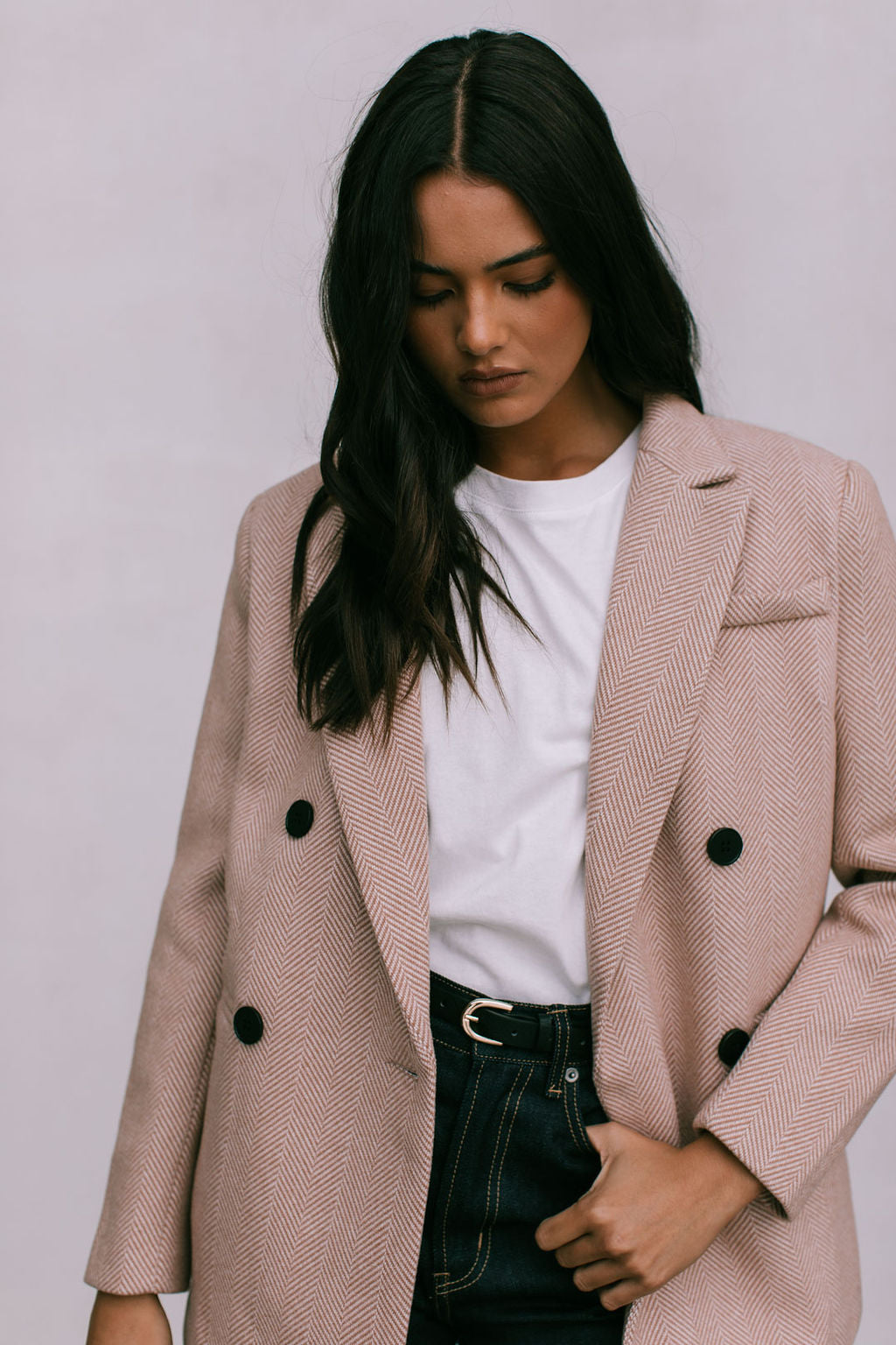 Mila Blazer Beige