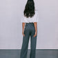 DISPATCH 09.05.25 - Cerlah Tailored Pants - Charcoal Grey/White Pinstripe