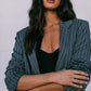 DISPATCH 09.05.25 - Quade Tailored Blazer - Charcoal Grey/White Pinstripe