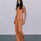 COMING SOON - Leo Tailored Pants - Rust Linen
