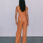 COMING SOON - Leo Tailored Pants - Rust Linen