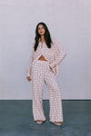 COMING SOON - Taurus Pants - Sienna Tile Print