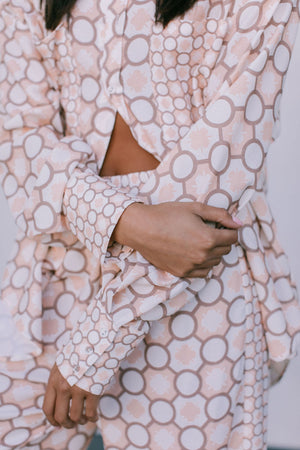 COMING SOON - Taurus Pants - Sienna Tile Print