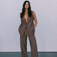 COMING SOON - Uerella Tailored Vest - Chocolate Brown