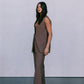 COMING SOON - Uerella Tailored Vest - Chocolate Brown