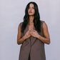 COMING SOON - Uerella Tailored Vest - Chocolate Brown